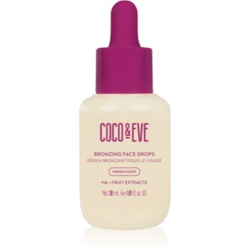 Coco & Eve Sunny Honey Bronzing Face Drops picaturi pentru bronzare faciale - imagine 2